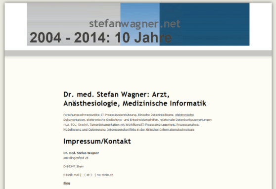 Private Website sw-stein.de