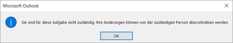 Outlook | Aufgabe